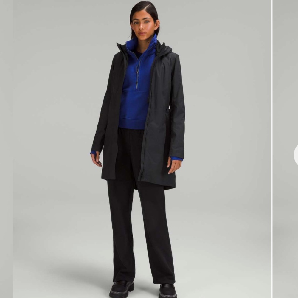 Lululemon Rain Rebel Insulated Jacket Black 6